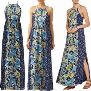 Joie Floral Silk Maxi Dress